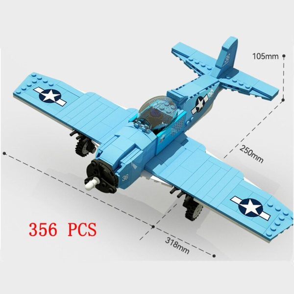 MOC NON  Soldier F A-18E Super BumbleBee Strike Hornet Fighter Plane Building Blocks War Bricks Classic Model Educational Kids MOC Toys Discount