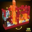 MOC NON  My MOC Fire Room Building Blocks Kit Bricks World Classic Creative Assembling Educational Kids Toys  For Sale