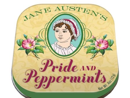 Jane Austen Pride and Peppermint mint tin Supply