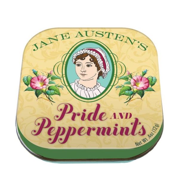 Jane Austen Pride and Peppermint mint tin Supply