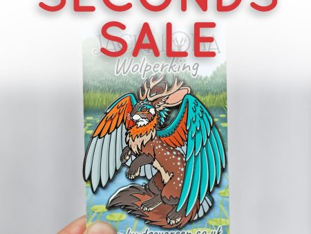 *Seconds Sale* Wolperking Large Hard Enamel Pin Sale