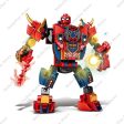 MOC  Compatible  2 IN 1 Super Hero Movie Avengers Clan Transforming Mecha Motoycle Model Building Blocks Bricks Sets Classic Dolls Kids Toys Gits For Discount