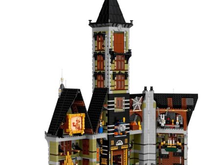 MOC NON  MOC With 9 MINI Figures Haunted House Mega Drop Jumping Machine Building Blocks Bricks Compatible 10273 Toy For Cheap