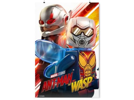 MOC  Compatible  Antman And The Wasp Super Hero  Movie Wall Art POSTER ONLY Supply