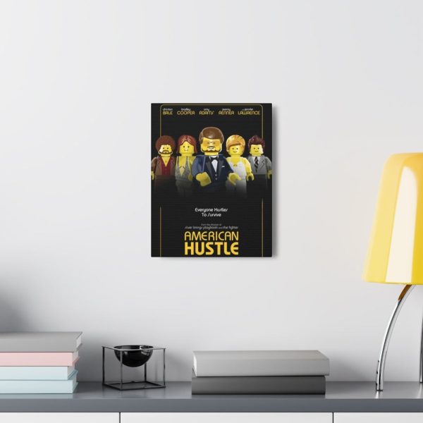 MOC  Compatible  American Hustle  Movie Wall Art Canvas Art With Backing. Hot on Sale