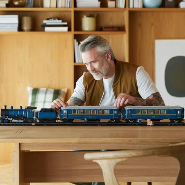 MOC NON  New Ideas The Orient Express Train Model Moc Modular Building Blocks Bricks Trains Educational  21344 10277 Toys For Sale