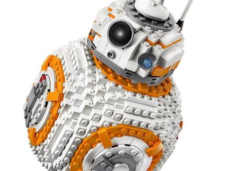 MOC NON  new BB-8 Robot Building Blocks Set With Figures Tie Fighter DIY Bricks toys  75187 Sale