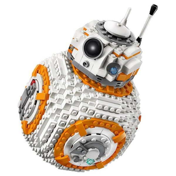 MOC NON  new BB-8 Robot Building Blocks Set With Figures Tie Fighter DIY Bricks toys  75187 Sale