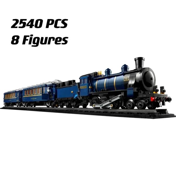 MOC NON  New Ideas The Orient Express Train Model Moc Modular Building Blocks Bricks Trains Educational  21344 10277 Toys For Sale