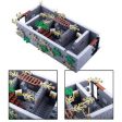 MOC NON  WW2 Soldier Accessories Building Blocks Sentry Towers Trenches Bunkers Ruins Soldiers Figures Gun Weapons Bricks Toys Kids J090 Sale