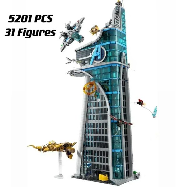 NON  2024 NEW 76269 Classic Tower Battle 5201PCS  Building Ahitecture Bricks Street View Supply