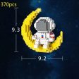 MOC NON  MOC Hot Micro Rocket Building Blocks Space Moon Satellite Astronaut Diamond Bricks Constructor  DIY Educational toys Online Hot Sale