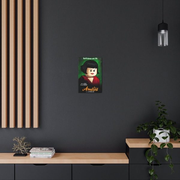 MOC  Compatible  Amelie  Movie Wall Art Canvas Art With Backing. Hot on Sale