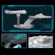 MOC NON  Technical Star-Trek Spaceship U.S.S Enterprise NCC-1701-D Heavy Cruiser Model Building Blocks bricks toys Online