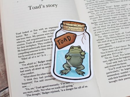 Toad Vinyl Sticker Online Hot Sale