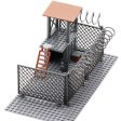 MOC NON  Zombies The Walking Dead Wire Mesh Prison Post City SWAT Building Blocks Figures Bricks Education toys  Kids Online Hot Sale