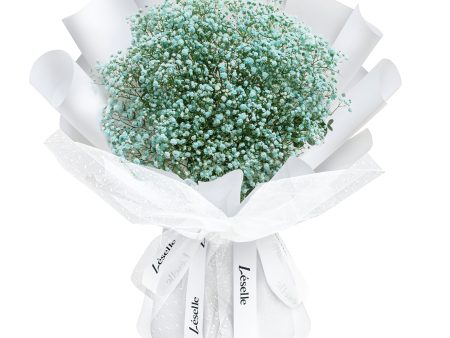 Fresh Flower Bouquet - Green Baby s Breath (L) Discount