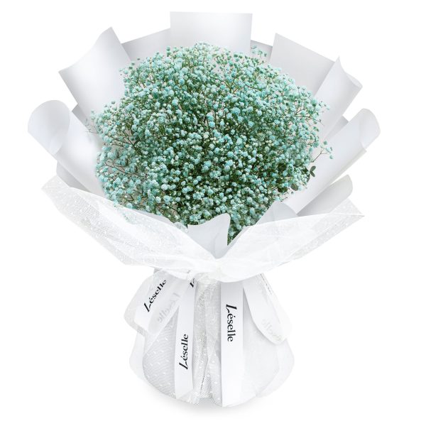 Fresh Flower Bouquet - Green Baby s Breath (L) Discount