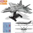 MOC NON  WW2 Airplane Soldier A10 Fighter Model Building Blocks J-20 Soldier Weapons Air Missile F18 Airaft Bricks Set Toy For Kid MOC Supply