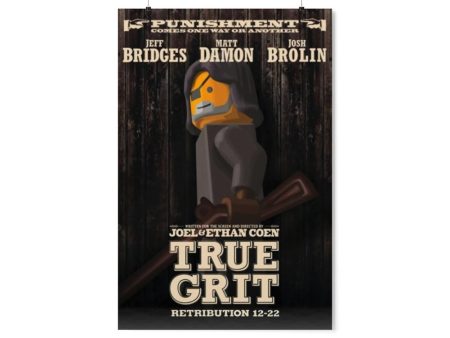 MOC  Compatible  True Grit  Movie Wall Art POSTER ONLY For Cheap