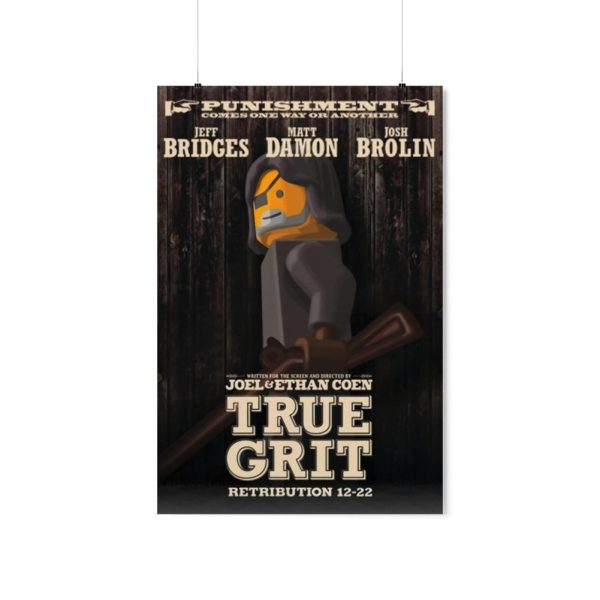 MOC  Compatible  True Grit  Movie Wall Art POSTER ONLY For Cheap