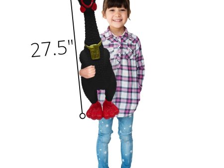 GIANT over 2 Feet tall Screaming Rubber Chicken - 45 Seconds Scream - Fast Free Shipping Online Sale