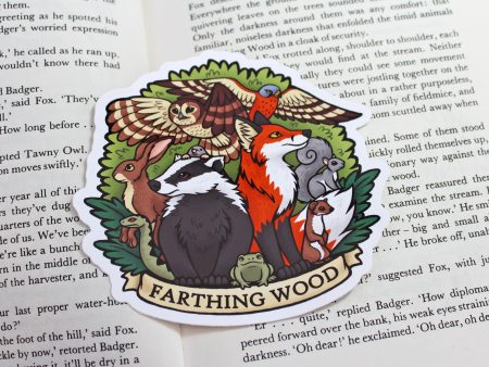 Farthing Wood Vinyl Sticker Hot on Sale