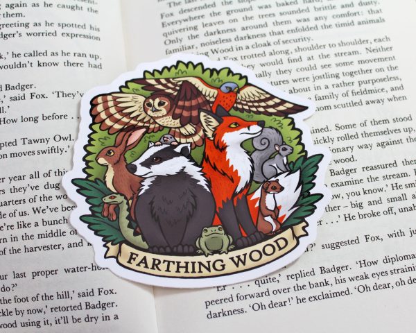 Farthing Wood Vinyl Sticker Hot on Sale