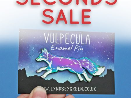 *Seconds Sale* Rainbow Vulpecula Enamel Pin Sale