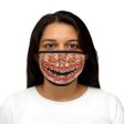 Mixed-Fabric Face Mask Hot on Sale