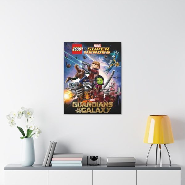 MOC  Compatible  Guardians of The Galaxy v2  Movie Wall Art Canvas Art With Backing. Online now