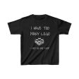 MOC  Compatible  Too Many  Kids Heavy Cotton Tee Fashion