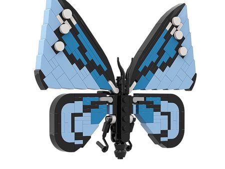 MOC NON  New Moc Creative Building Blocks Butterfly Sunning its Wings Model Assembly Bricks Set Educational Puzzle Kid Toys Brithday Cheap