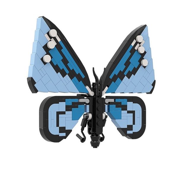 MOC NON  New Moc Creative Building Blocks Butterfly Sunning its Wings Model Assembly Bricks Set Educational Puzzle Kid Toys Brithday Cheap