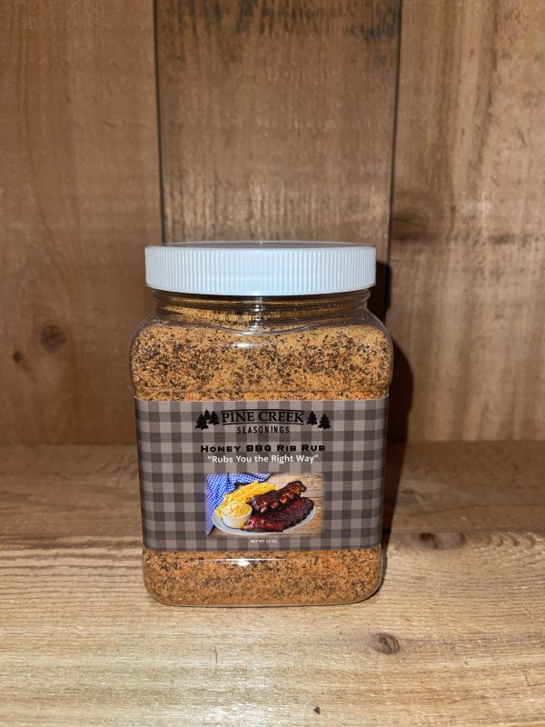 Pine Creek Honey BBQ Rib Rub Seasoning 32OZ Discount