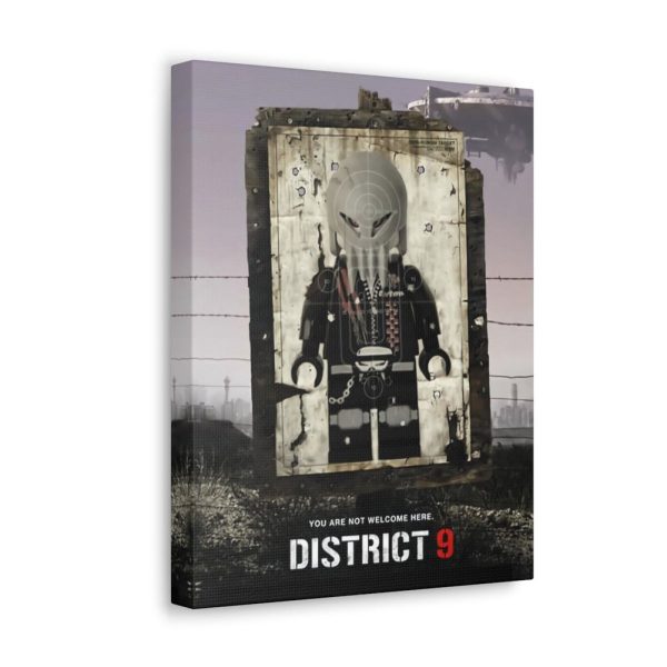 MOC  Compatible  District 9  Movie Wall Art Canvas Art With Backing. Sale