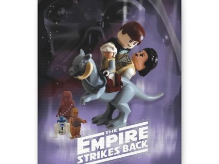 MOC  Compatible  Star Wars The Empire Strikes Back  Movie Wall Art Canvas Art With Backing. Cheap