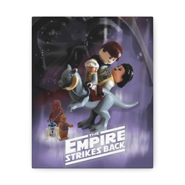 MOC  Compatible  Star Wars The Empire Strikes Back  Movie Wall Art Canvas Art With Backing. Cheap