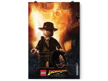 MOC  Compatible  Indiana Jones  Movie Wall Art POSTER ONLY For Discount