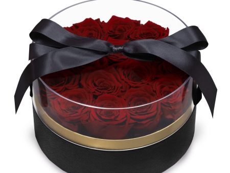 Roses in a Box - Round Online Hot Sale