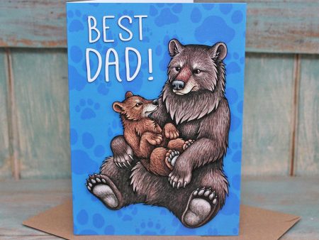 Best Dad Bears Card Online