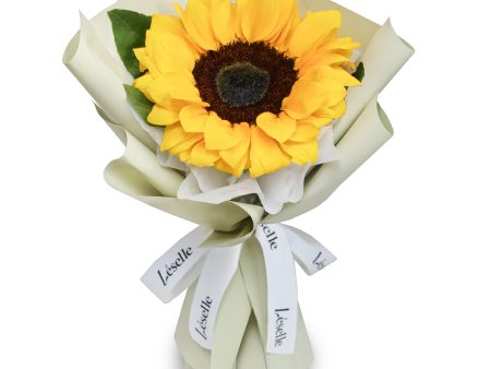 Fresh Flower Bouquet - Classic Sunflower (S) - Green Wrapper Supply