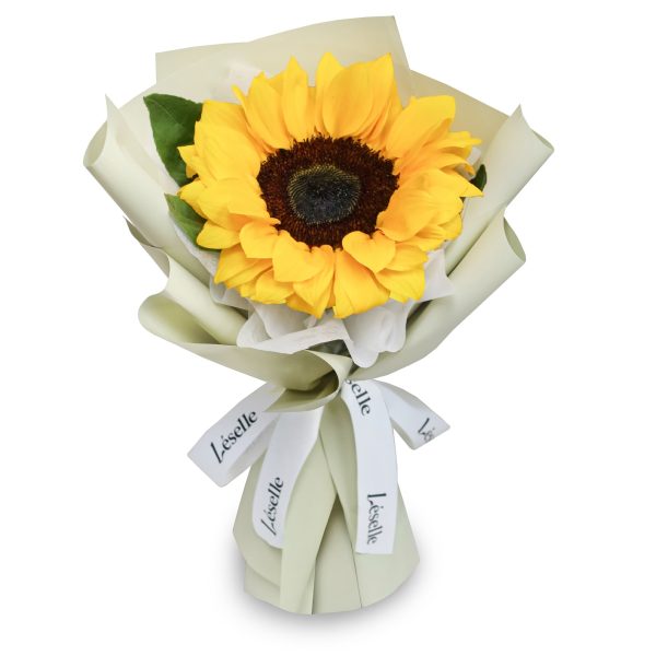 Fresh Flower Bouquet - Classic Sunflower (S) - Green Wrapper Supply