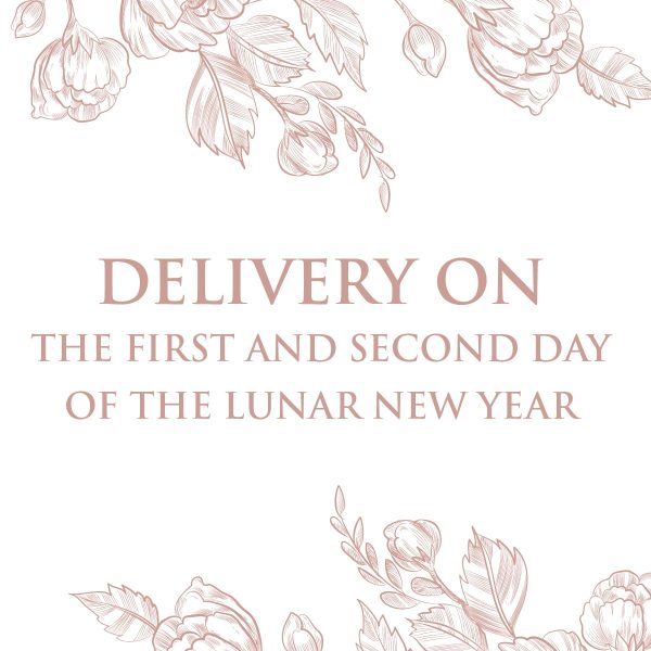 Delivery on 1st or 2nd day of the Lunar New Year For Discount