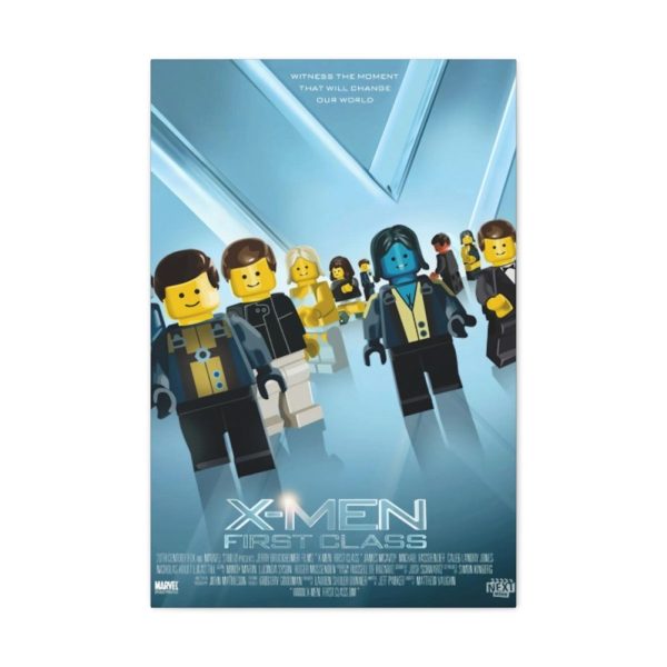 MOC  Compatible  X-Men First Class  Movie Wall Art Canvas Art With Backing. Online