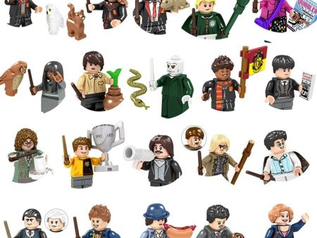 MOC NON  Harry Mini Doll Action Figure Building Block Brick Toy for  Kid  for Boy Girl Assembly Construction Miniature Model For Sale