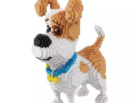 MOC  Compatible  2000+pcs 16013 Mike Dog Building Blocks Diamond Micro Small Bricks Spelling Toy Pet Dog Block Model toys For Cheap