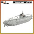 MOC NON  MOC WW2 Military Submarine 3407 parts MOC Building Block Naval Combat Ship Weapons Brick Toys DIY Warship Boats Model Online