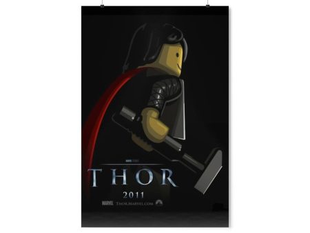 MOC  Compatible  Thor  Movie Wall Art POSTER ONLY Online Hot Sale