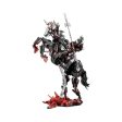 MOC NON  New product building blocks Medieval Knight Hell War riding handsome War horse boy Assembling toy gift decoration model gift Sale